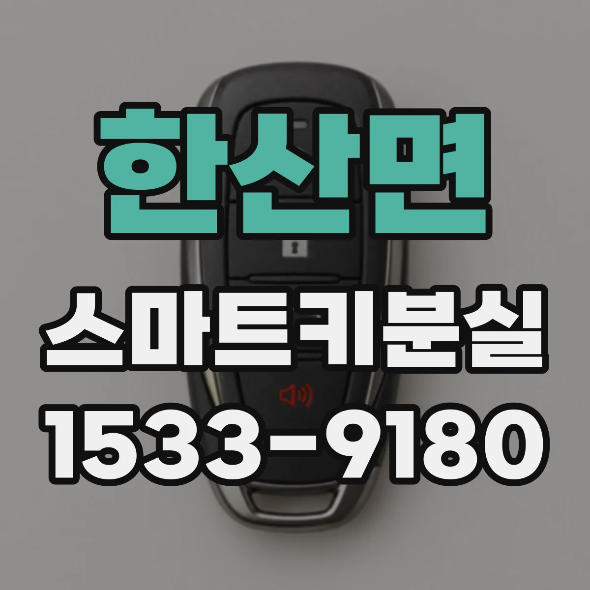 한산면 스마트키분실