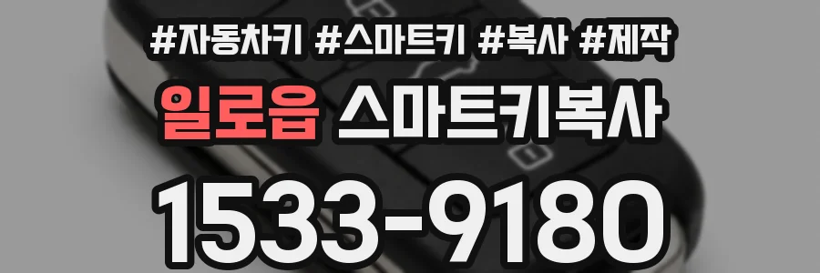 일로읍 스마트키복사