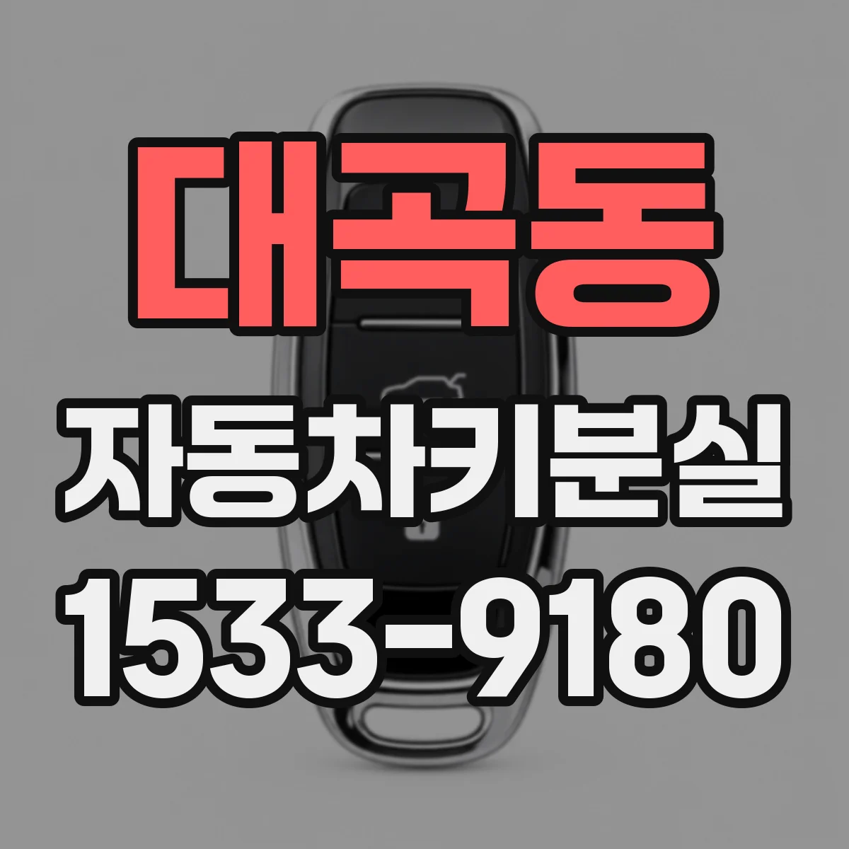 대곡동 자동차키분실