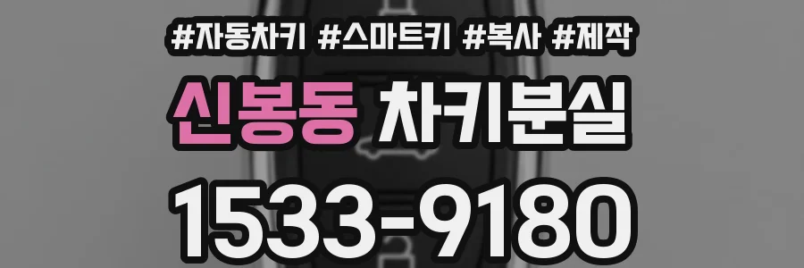 신봉동 차키분실