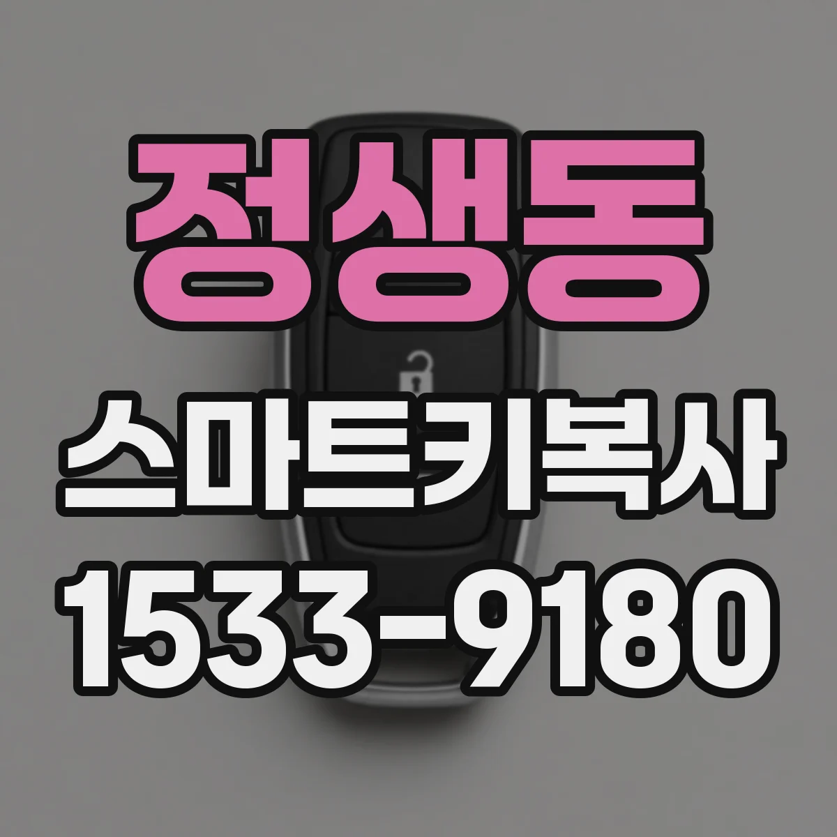 정생동 스마트키복사
