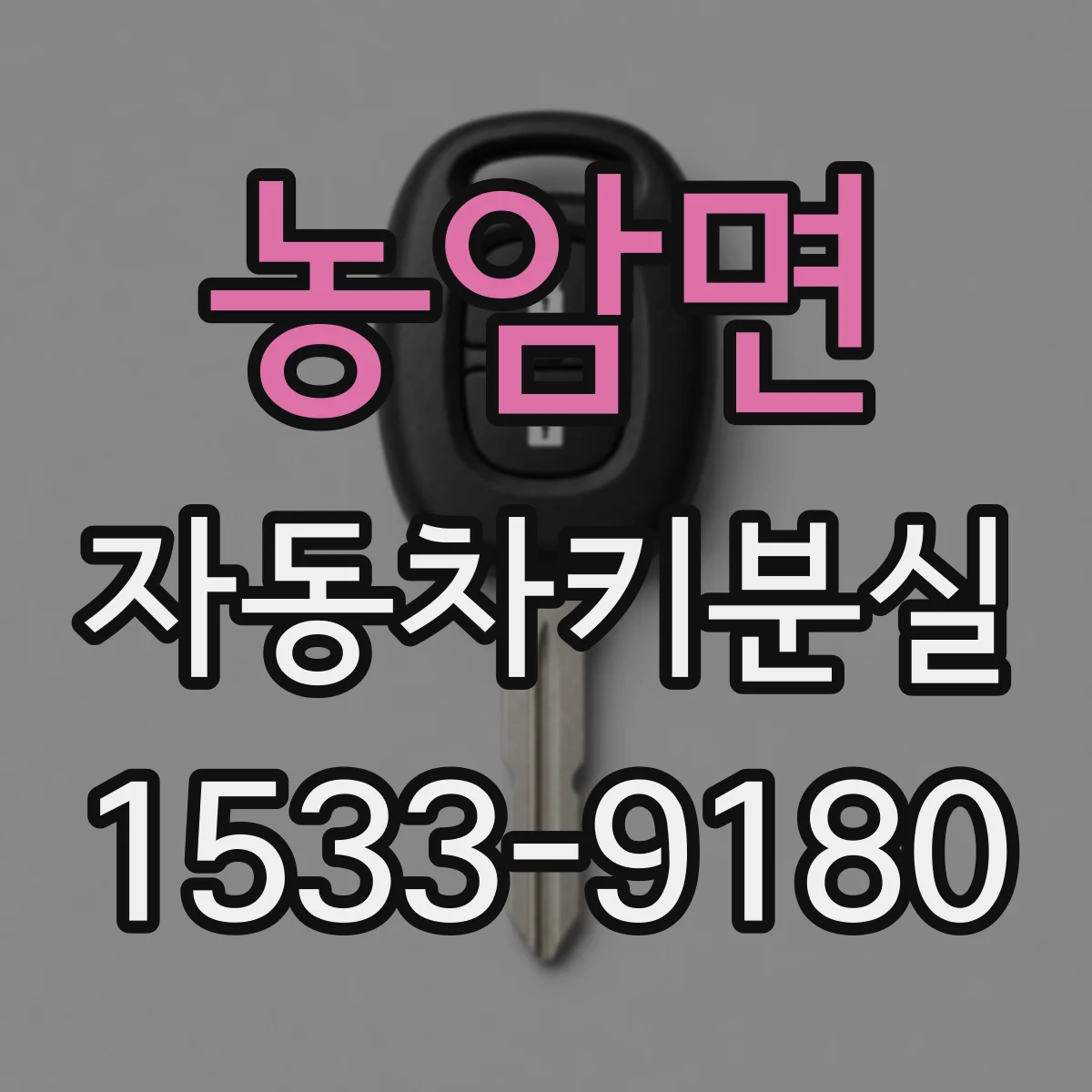 농암면 자동차키분실