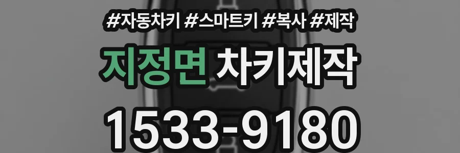 지정면 차키제작