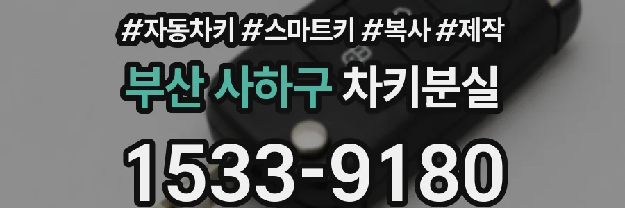 부산 사하구 차키분실