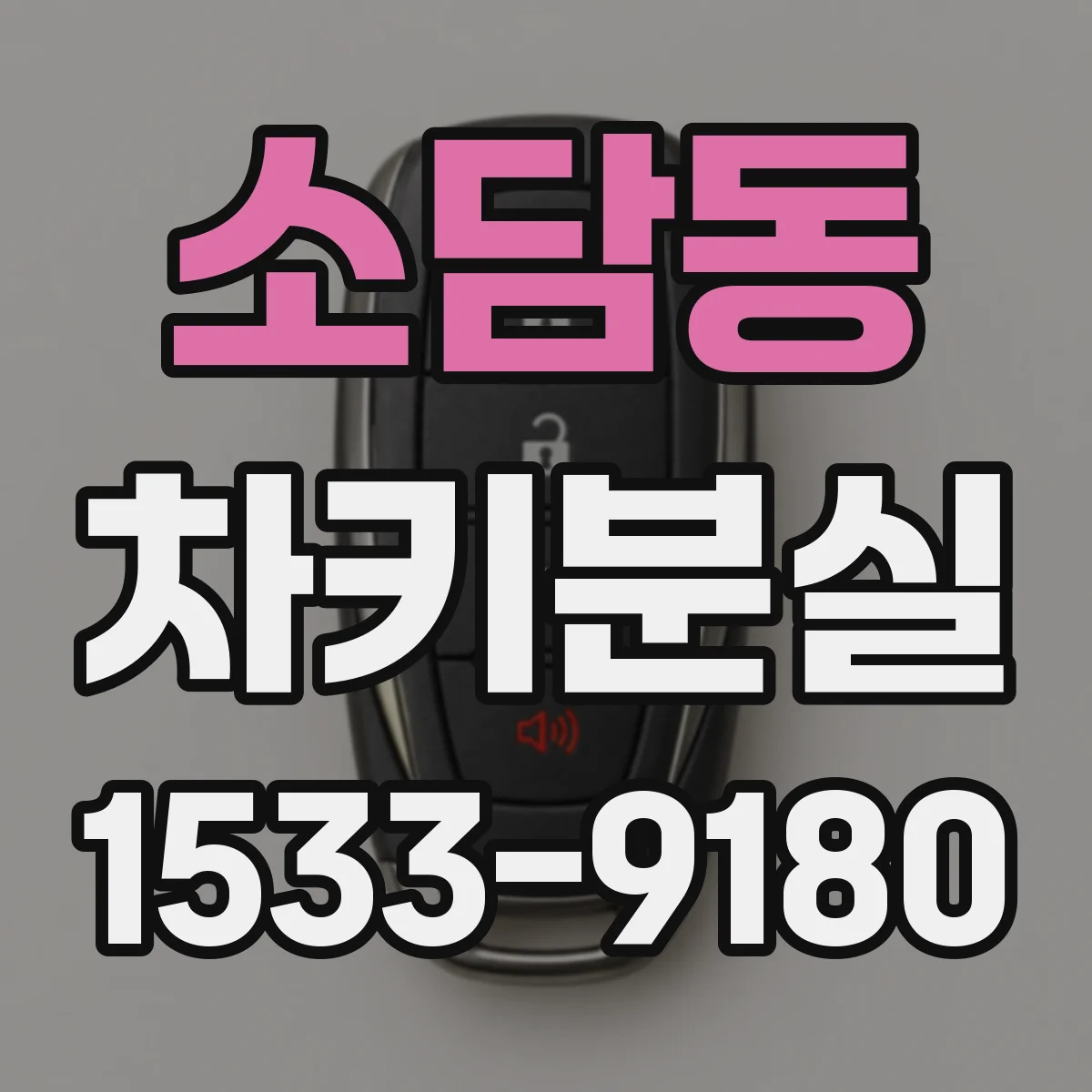 소담동 차키분실