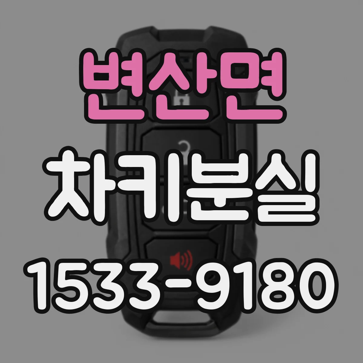 변산면 차키분실