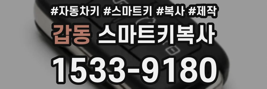갑동 스마트키복사