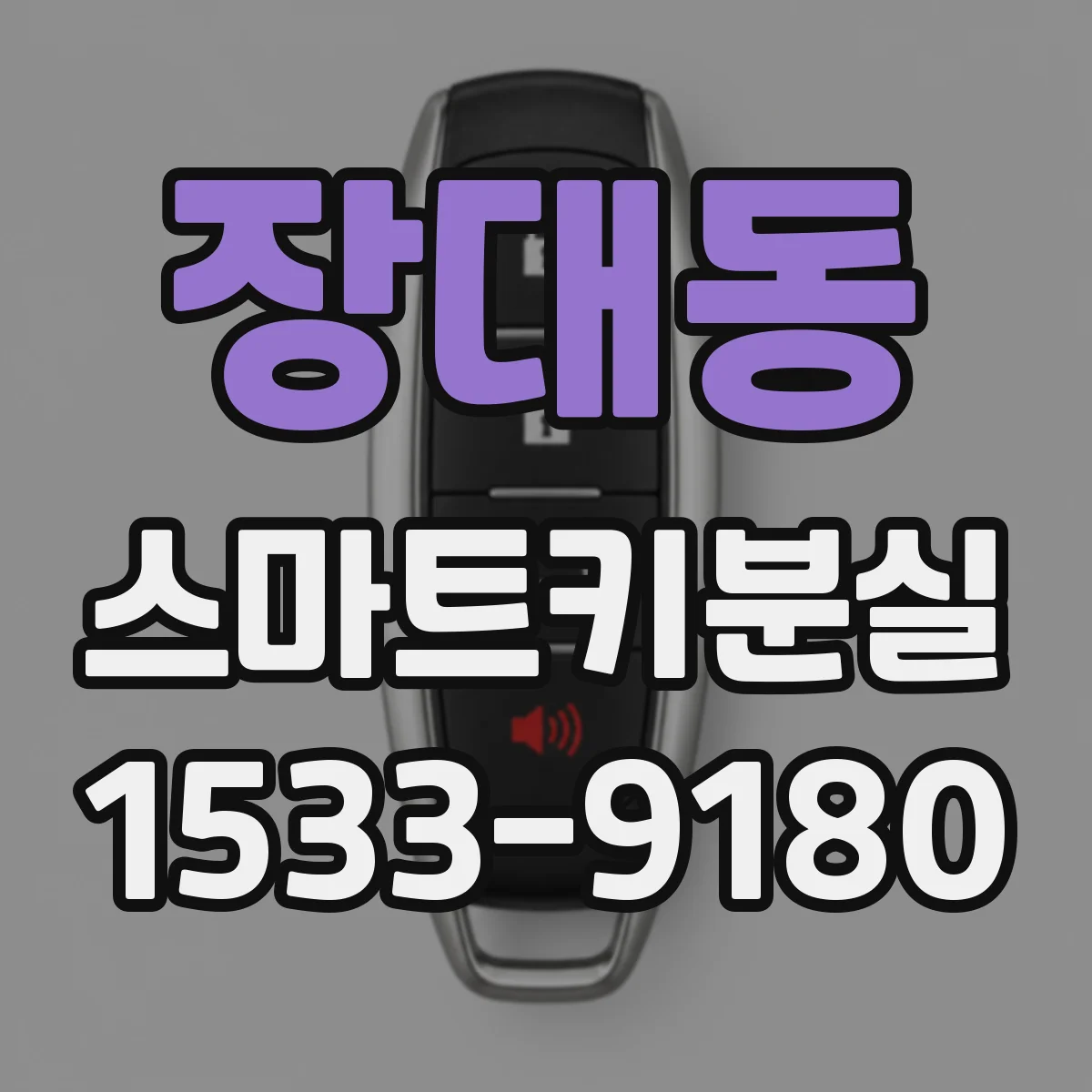 장대동 스마트키분실