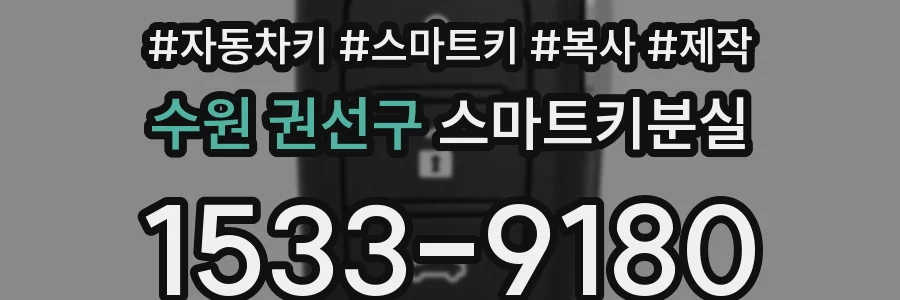 수원 권선구 스마트키분실