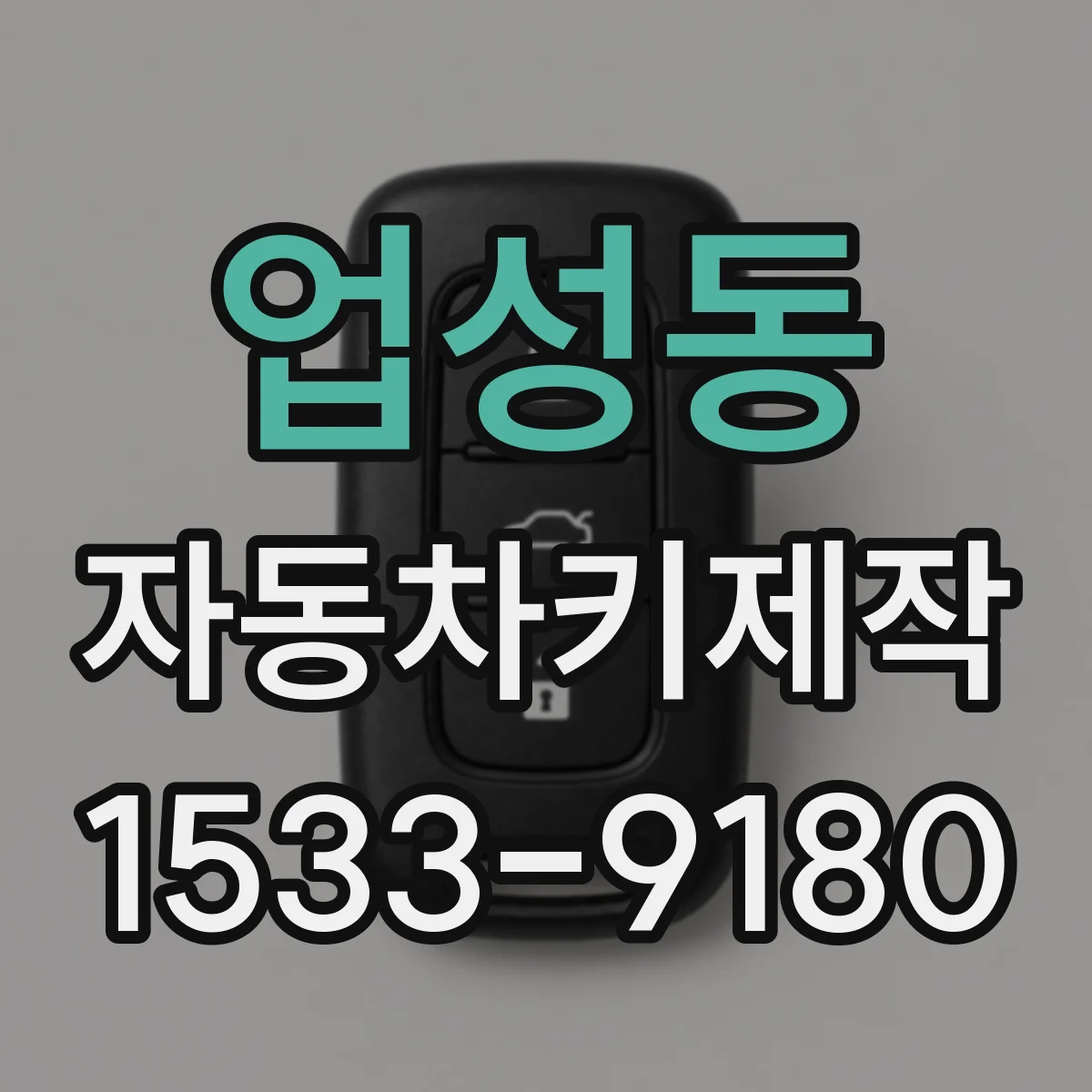업성동 자동차키제작