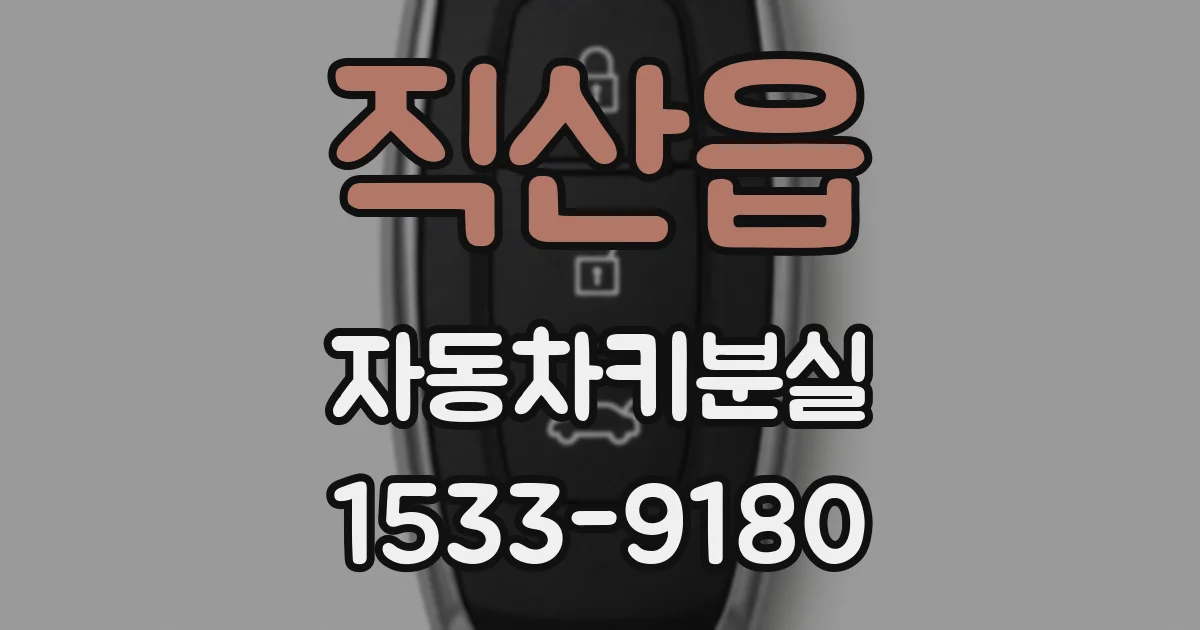 직산읍 자동차키분실
