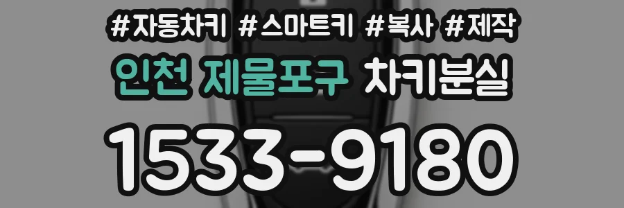 인천 제물포구 차키분실