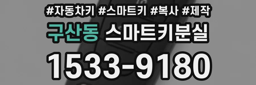 구산동 스마트키분실
