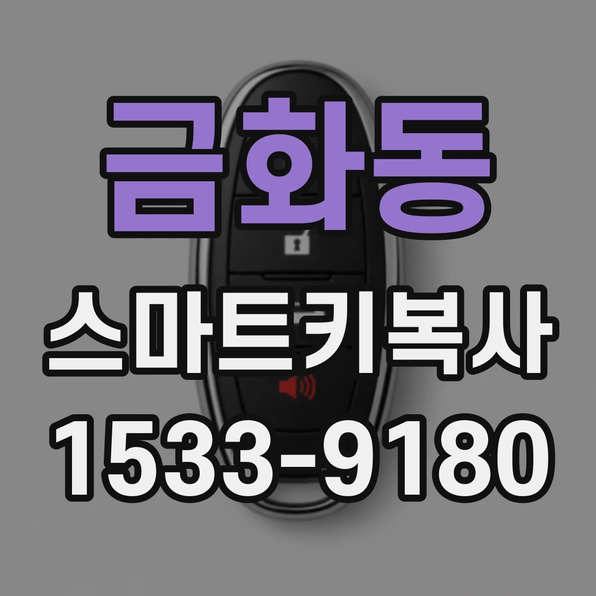 금화동 스마트키복사