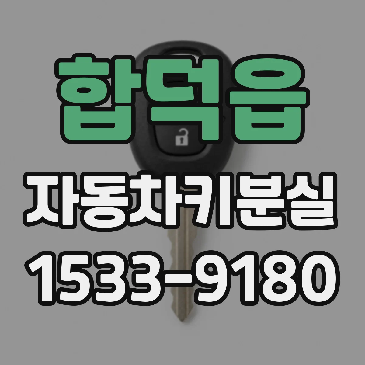 합덕읍 자동차키분실
