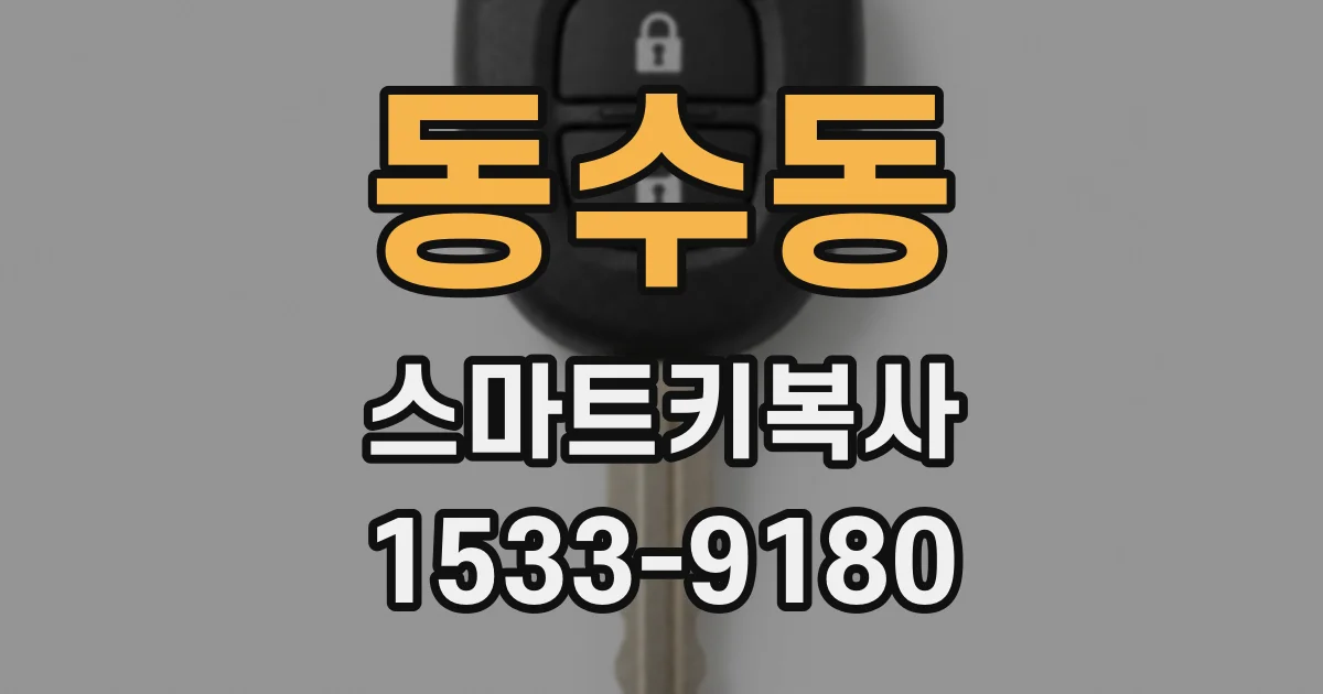 동수동 스마트키복사
