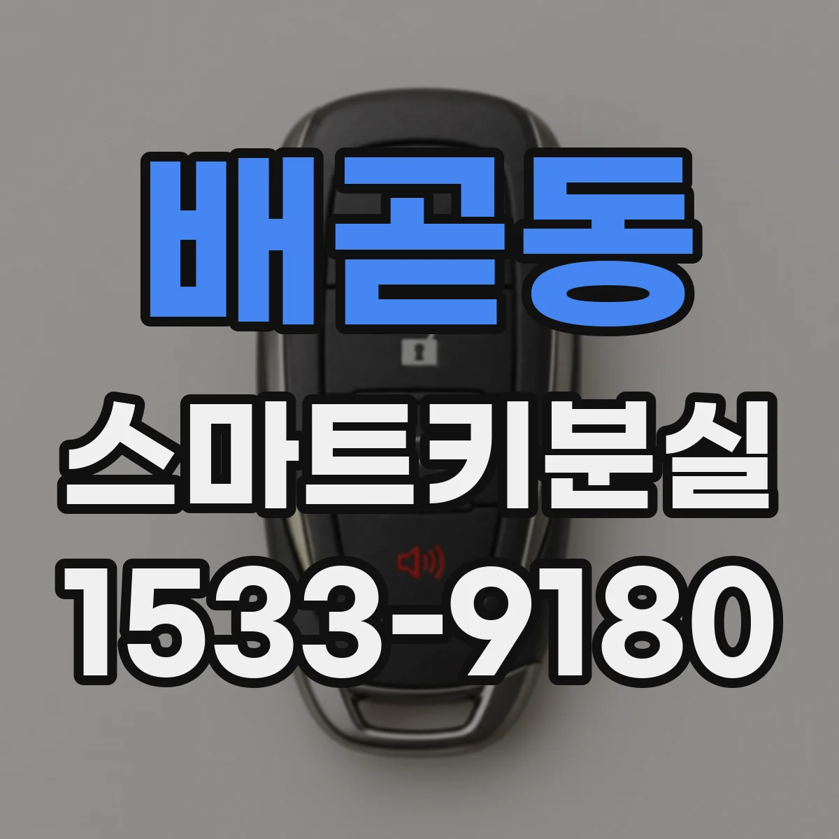 배곧동 스마트키분실