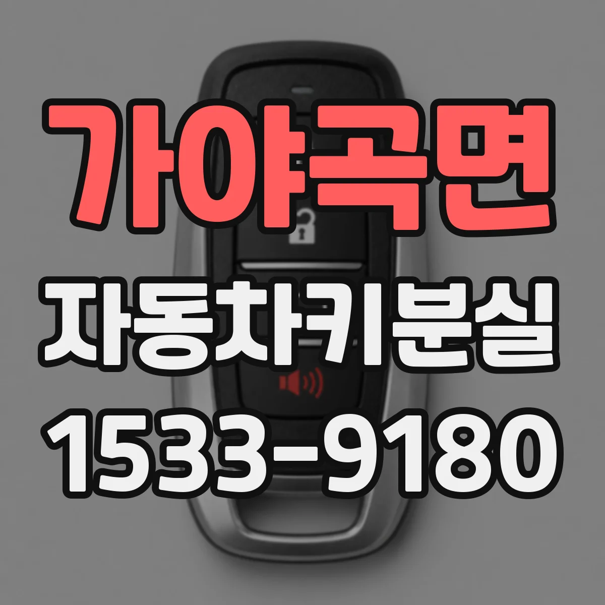 가야곡면 자동차키분실