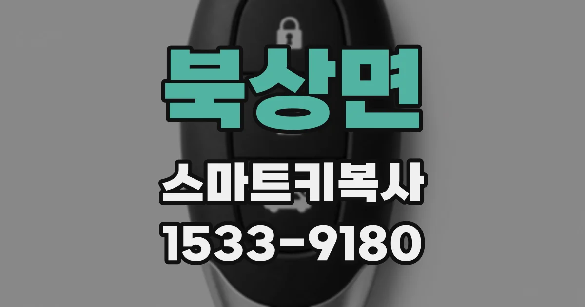 북상면 스마트키복사