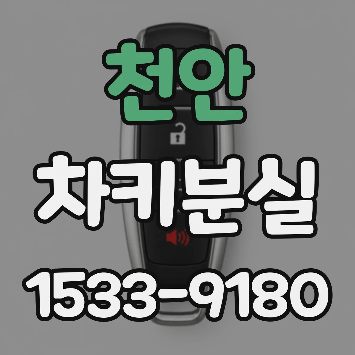 천안 차키분실