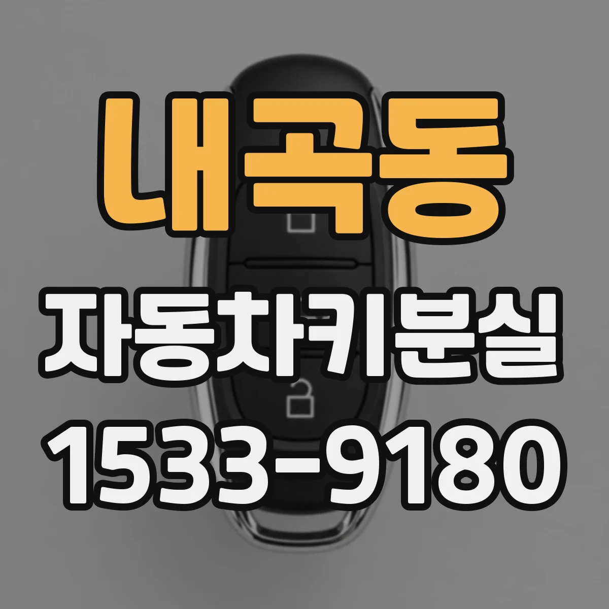내곡동 자동차키분실