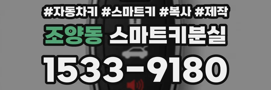조양동 스마트키분실