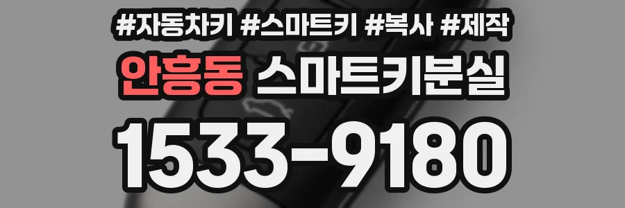 안흥동 스마트키분실