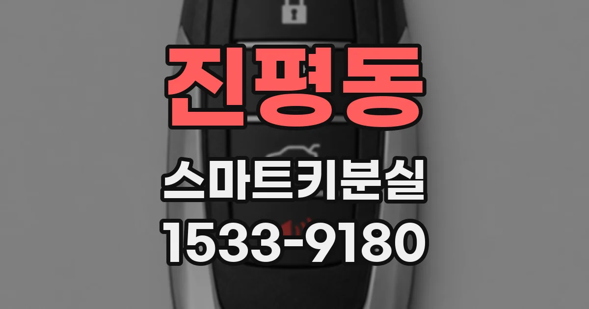 진평동 스마트키분실