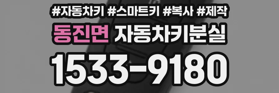 동진면 자동차키분실