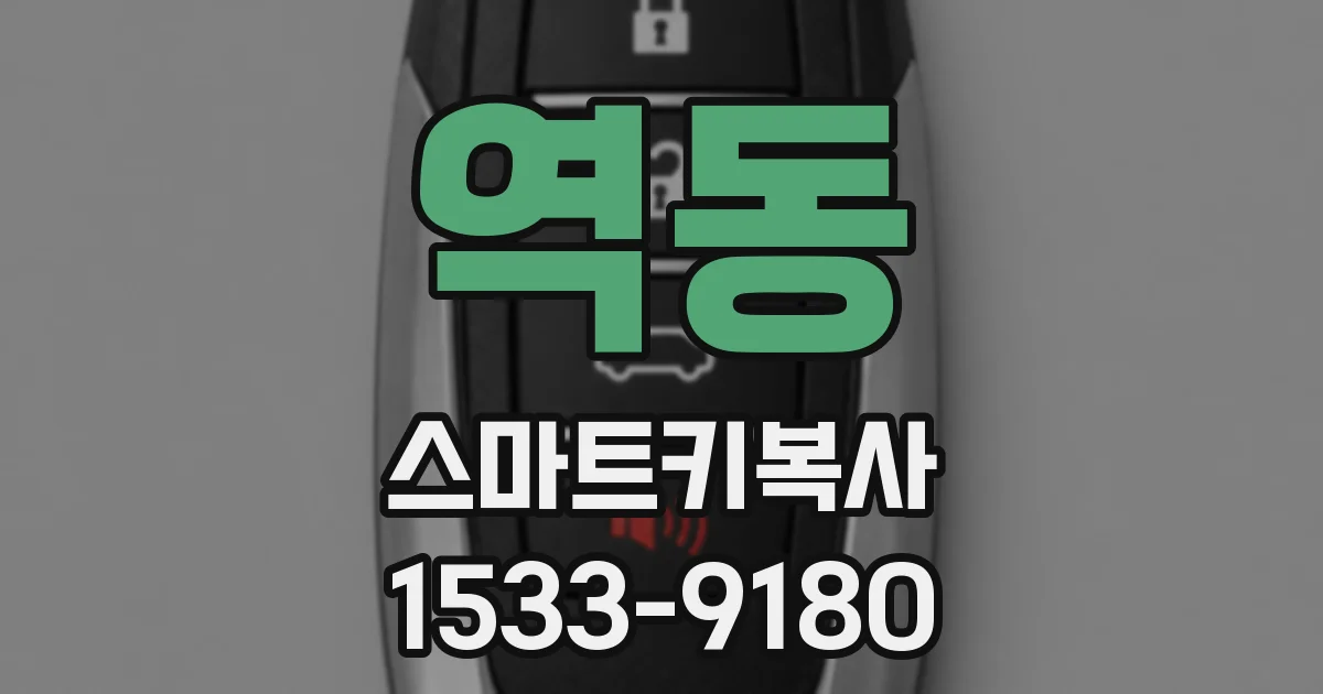 역동 스마트키복사