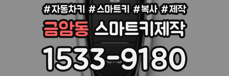 금암동 스마트키제작