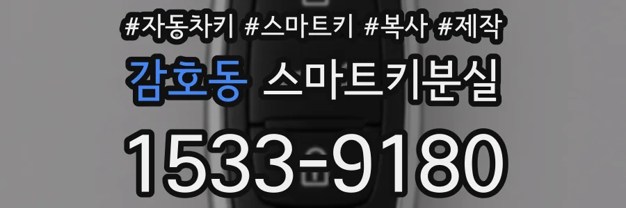 감호동 스마트키분실