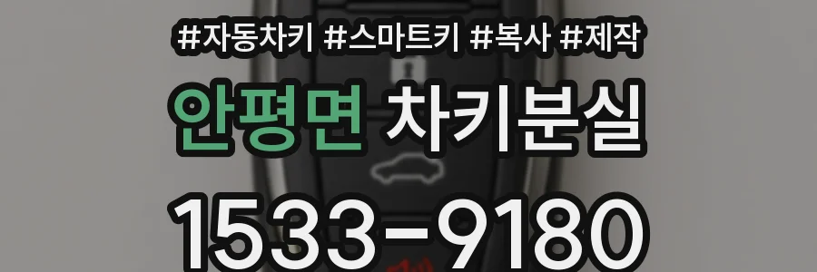 안평면 차키분실