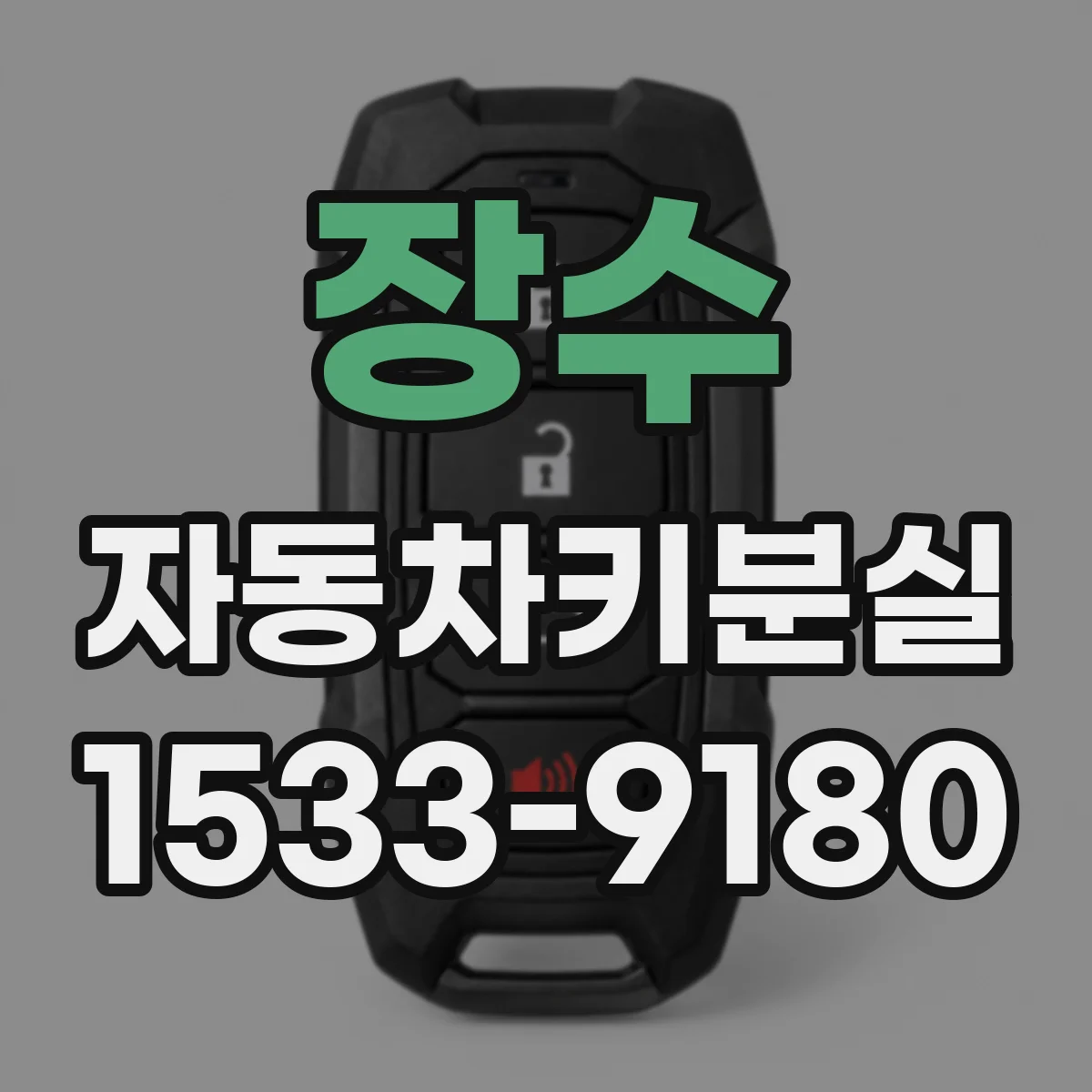 장수 자동차키분실