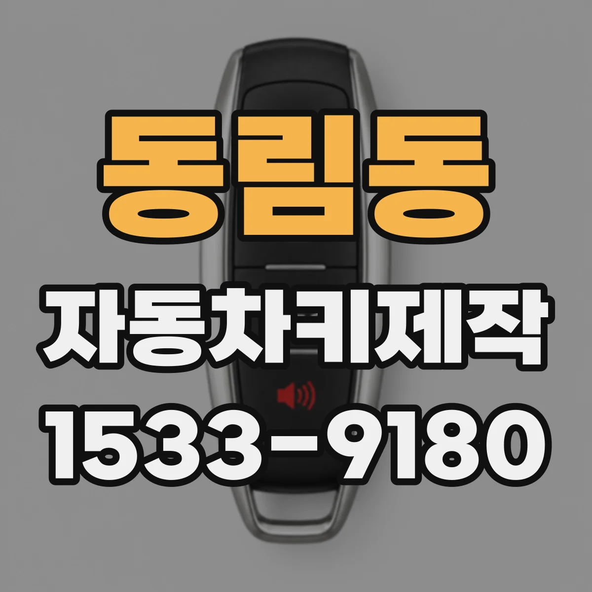 동림동 자동차키제작