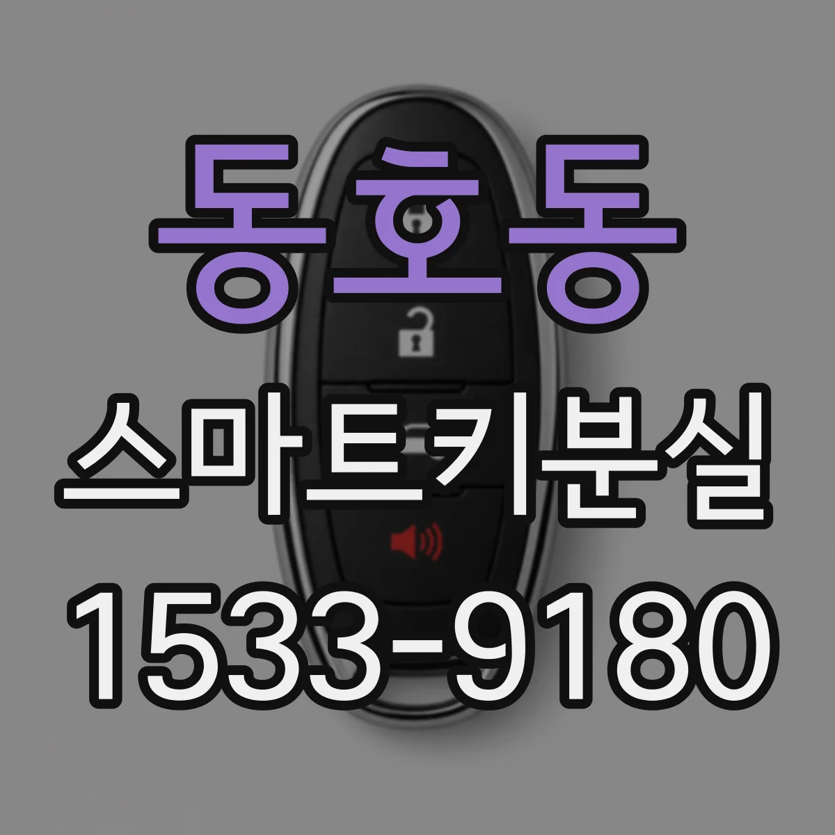동호동 스마트키분실