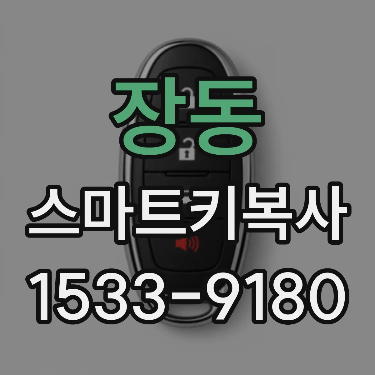 장동 스마트키복사
