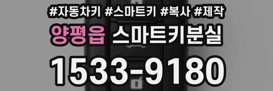 양평읍 스마트키분실