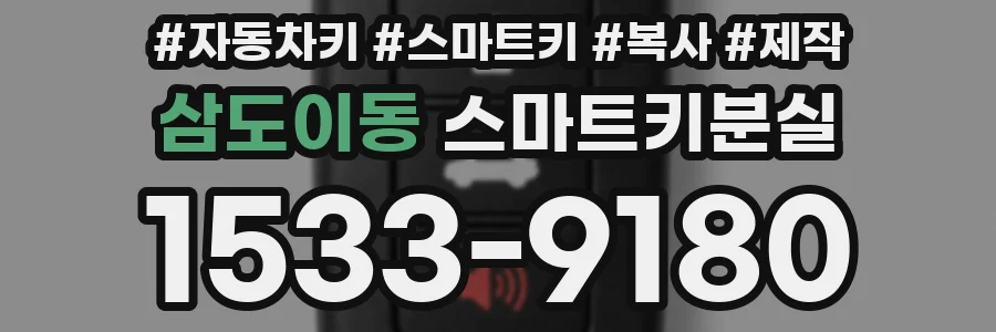 삼도이동 스마트키분실