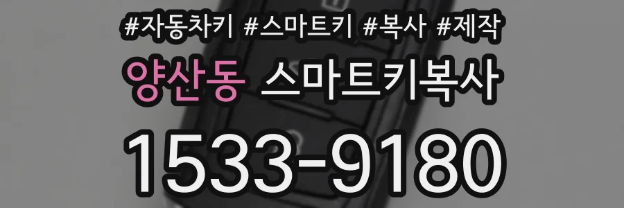 양산동 스마트키복사