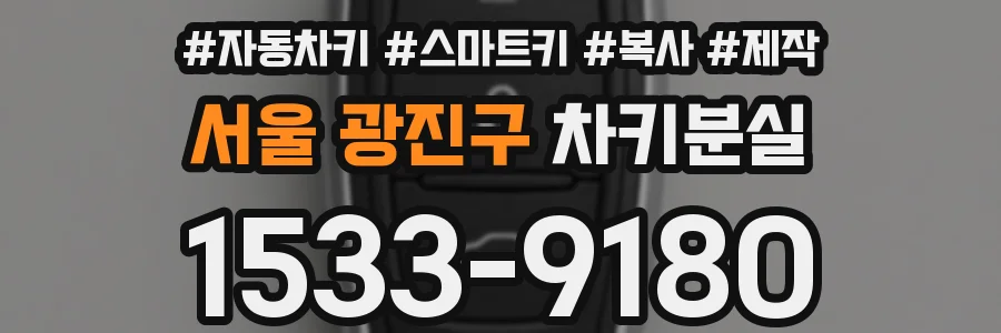 서울 광진구 차키분실