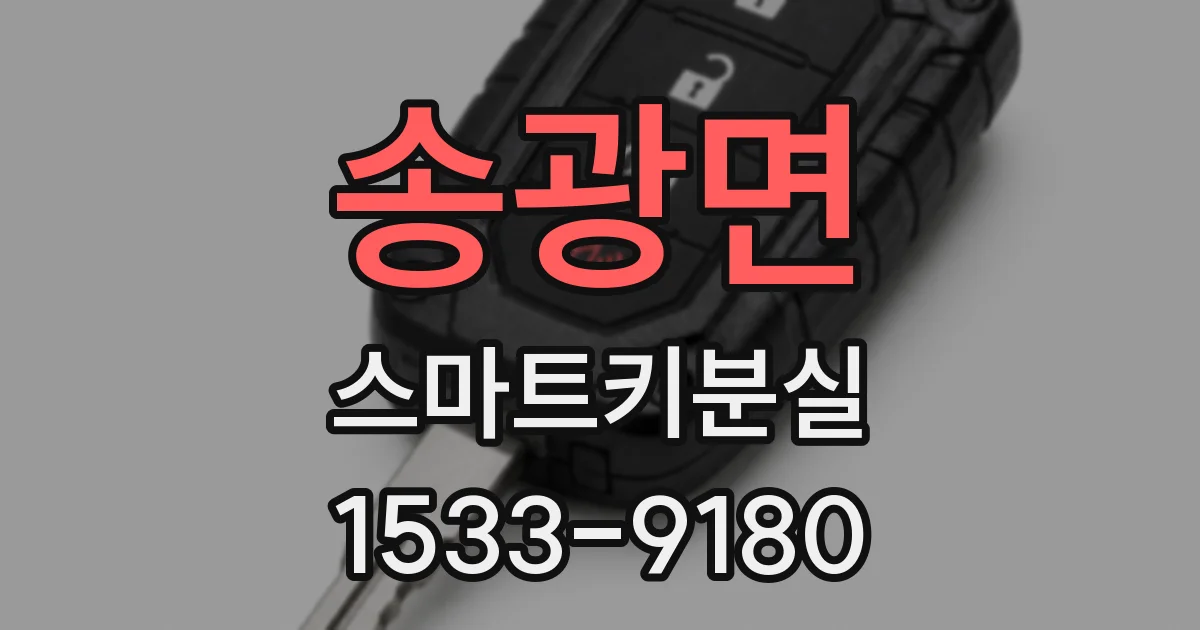 송광면 스마트키분실