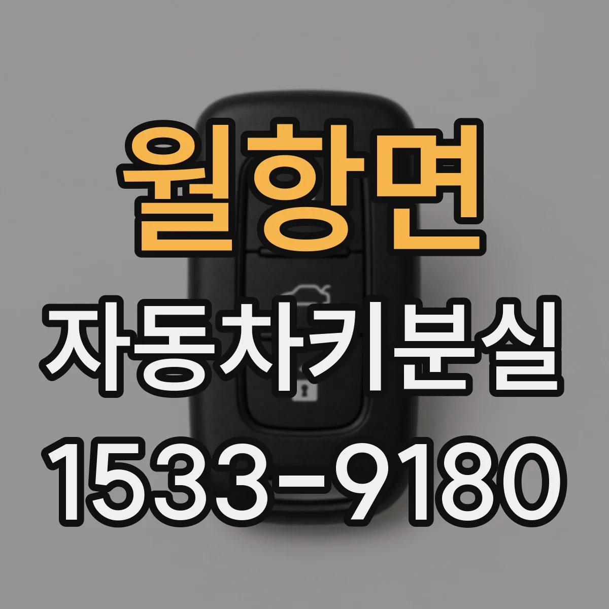 월항면 자동차키분실