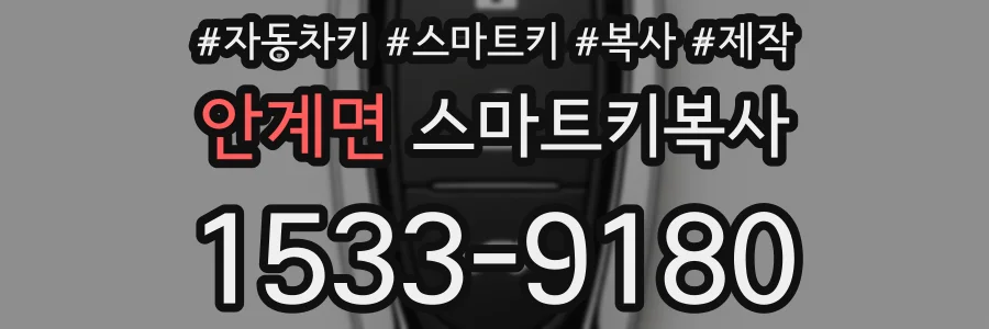 안계면 스마트키복사