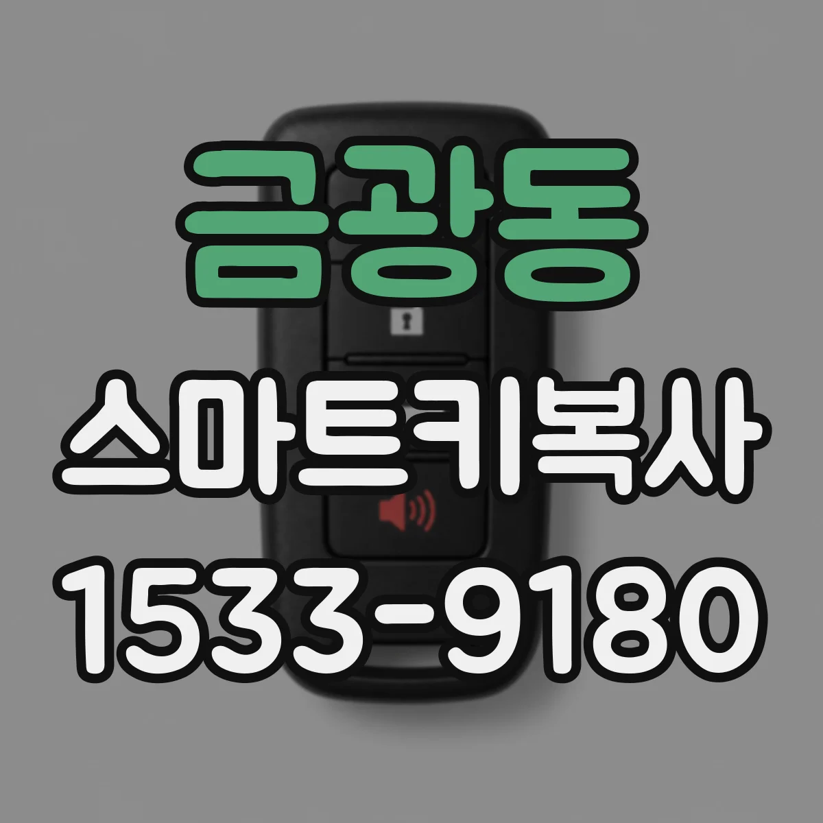 금광동 스마트키복사