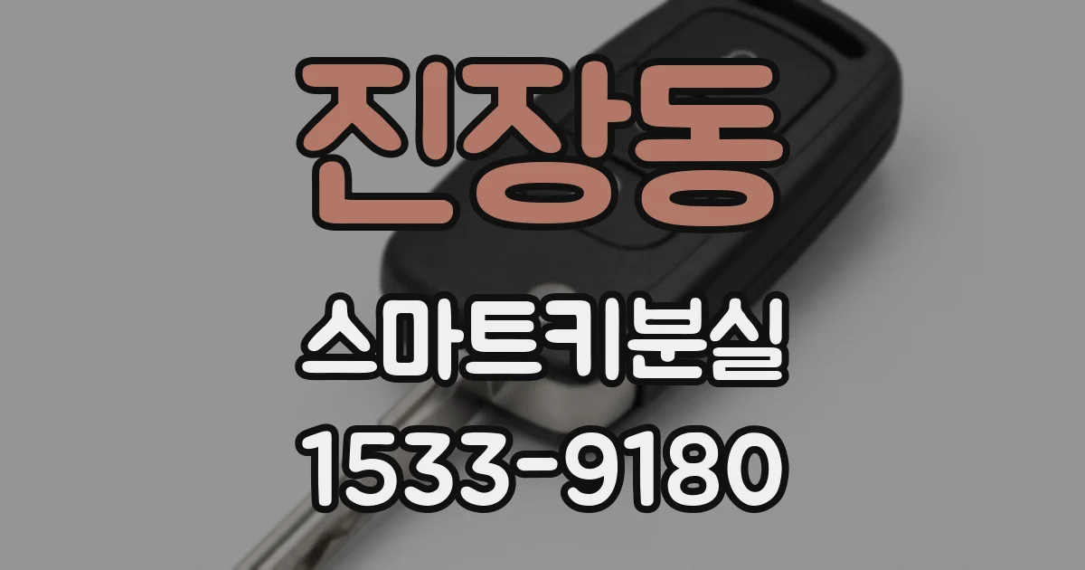 진장동 스마트키분실