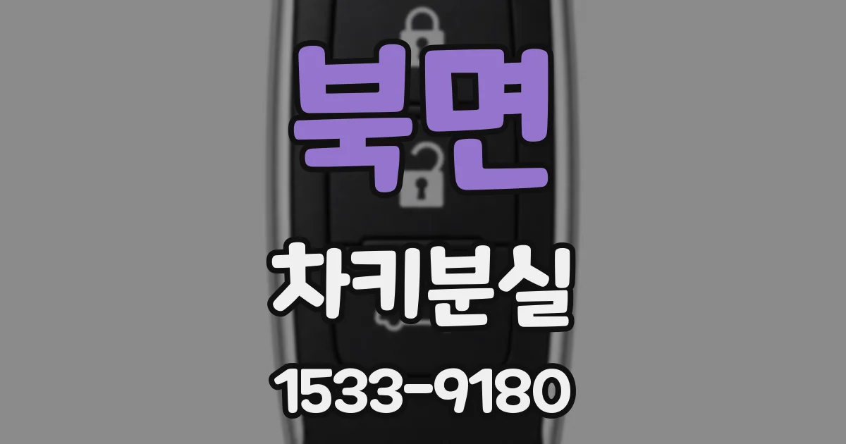 북면 차키분실
