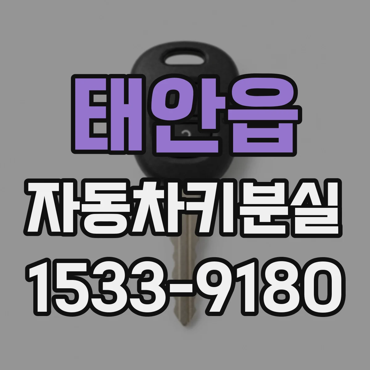 태안읍 자동차키분실