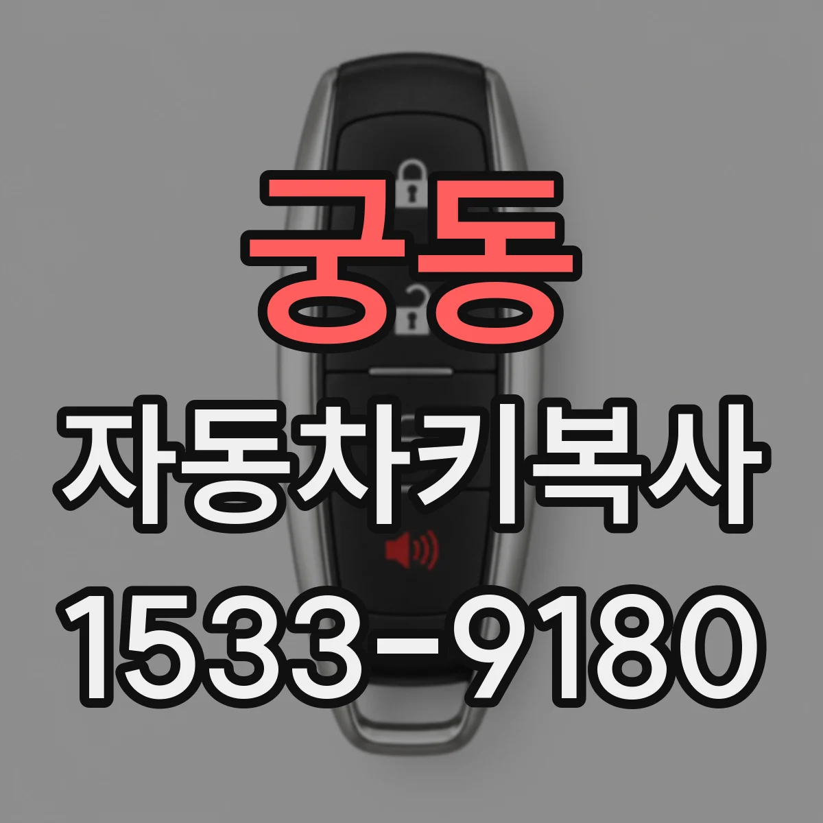 궁동 자동차키복사