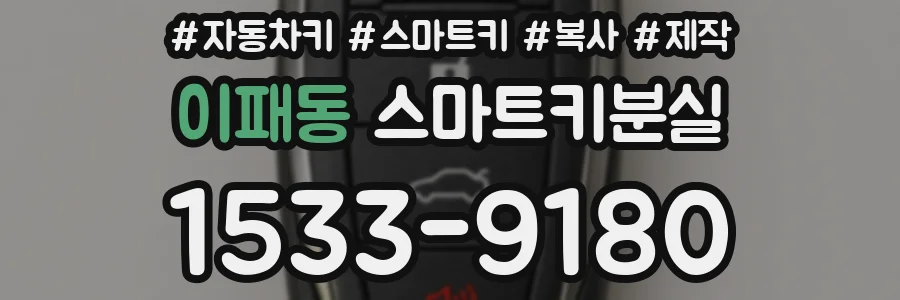이패동 스마트키분실